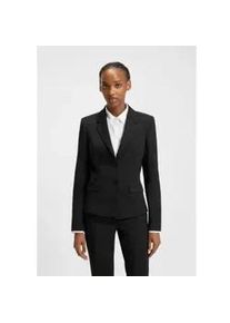 Hugo f&uuml;r Damen. 50516131 Aredana Blazer schwarz (36), L&auml;ssig, Party, Synthetisch, Klassisch