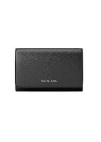 Michael Kors f&uuml;r Damen. 32R6SJ6D3L Jet Set gro&szlig;e Brieftasche aus genarbtem Leder schwarz (OSFA), L&auml;ssig