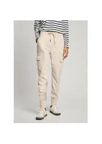 Pepe Jeans f&uuml;r Damen. PL211811 Neu Crusade Jogginghose wei&szlig; (S), L&auml;ssig, Baumwolle, Nachhaltig
