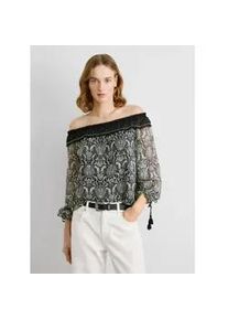 Pepe Jeans f&uuml;r Damen. PL305030 Bluse Didi schwarz (XL), L&auml;ssig, Polyester, Langarm