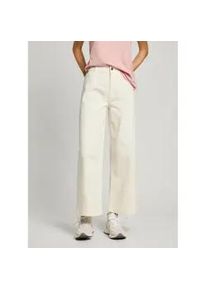 Pepe Jeans f&uuml;r Damen. PL211801 Tania Fit Culotte Hose wei&szlig; ecru (31/30), L&auml;ssig, Baumwolle
