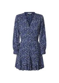 Pepe Jeans f&uuml;r Damen. PL953639 Anna Amarino Kleid (M), L&auml;ssig, Viskose, Langarm, Marine