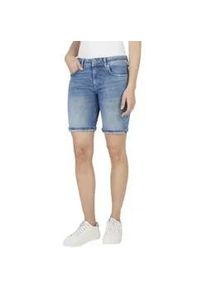 Pepe Jeans f&uuml;r Damen. PL801182IC1 Kurz Mohnblumenblau (27), L&auml;ssig, Baumwolle, Denim
