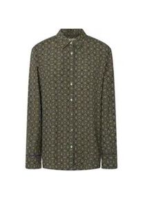 Pepe Jeans f&uuml;r Damen. PL304950 Salomonisches gr&uuml;nes Hemd (L), L&auml;ssig, Viskose, Langarm