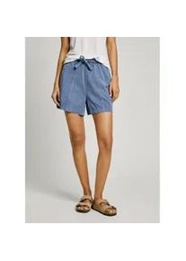 Pepe Jeans f&uuml;r Damen. PL801166 Kurze Hadda blau (S), L&auml;ssig, Baumwolle, Nachhaltig