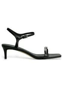 Michael Kors f&uuml;r Damen. 40R6DIMS1L MK Sandalen schwarz Zehenkappe (36), 3 bis 5 cm, Schnalle, L&auml;ssig, Party