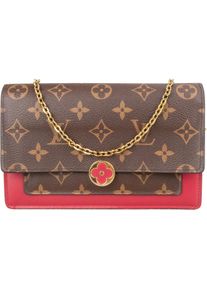 Louis Vuitton Crossbody Bags - Louis Vuitton Canvas Monogram Flore Chain Crossbod - Gr. unisize - in Braun - f&uuml;r Damen
