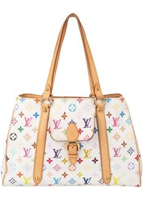 Louis Vuitton Crossbody Bags - Louis Vuitton Murakami Multicolor Aurelia Handbag - Gr. unisize - in Wei&szlig; - f&uuml;r Damen