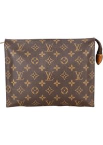 Louis Vuitton Crossbody Bags - Louis Vuitton Canvas Monogram Poche Toilette 25 Cl - Gr. unisize - in Braun - f&uuml;r Damen