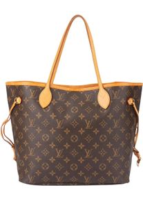 Louis Vuitton Crossbody Bags - Louis Vuitton Canvas Monogram Neverfull MM Shopper - Gr. unisize - in Braun - f&uuml;r Damen