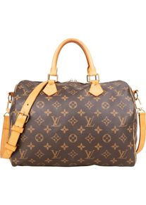 Louis Vuitton Crossbody Bags - Louis Vuitton Canvas Monogram Speedy 30 Handbag - Gr. unisize - in Braun - f&uuml;r Damen