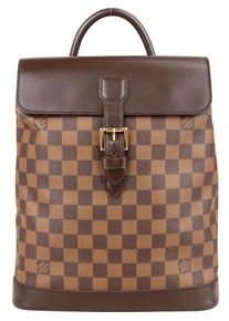 Louis Vuitton Crossbody Bags - Louis Vuitton Damier Ebene Soho Backpack - Gr. unisize - in Braun - f&uuml;r Damen