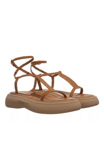 Patrizia Pepe Sandalen - Sandalo flat - Gr. 39 (EU) - in Orange - f&uuml;r Damen