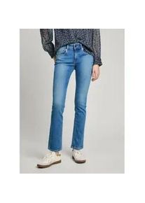 Pepe Jeans f&uuml;r Damen. PL204737NC2 Schmale Jeans New Brooke blau (31/32), L&auml;ssig, Baumwolle, Denim, Nachhaltig