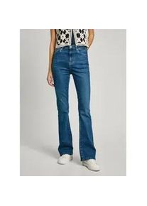 Pepe Jeans f&uuml;r Damen. PL204733IA9 Jeans in Schlaghosenpassform Dion blau (24/32), L&auml;ssig, Baumwolle