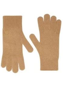 Weekend Max Mara f&uuml;r Damen. 2525566015600 Handschuhe Lea beige (OSFA), L&auml;ssig, Cachemir