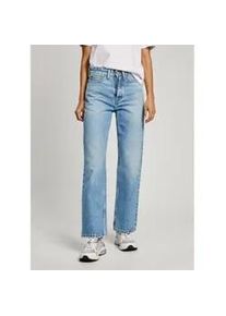 Pepe Jeans f&uuml;r Damen. PL204842 Vintage Blue Straight Jeans (26/32), Blau, L&auml;ssig, Baumwolle, Denim, Nachhaltig