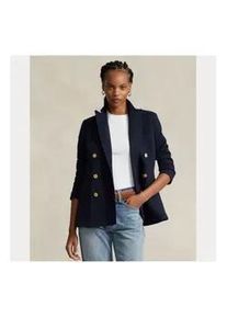 Polo Ralph Lauren f&uuml;r Damen. 211910134001 Marineblauer Crossover-Strickblazer (34), L&auml;ssig, Recyceltes Polyester, Nachhaltig