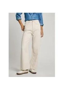 Pepe Jeans f&uuml;r Damen. PL205002 Straight Fit Jeans Streifen beige (32/28), L&auml;ssig, Denim, Nachhaltig