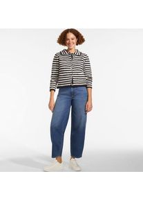 LANDS' END Soft Touch Jacke, Damen,  Blau, Polyester/Polyester-Mischung, by Lands' End