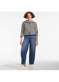 LANDS' END Soft Touch Jacke, Damen,  Blau, Polyester/Polyester-Mischung, by Lands' End