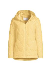 LANDS' END Isolierte Steppjacke FeatherFree, Damen,  Gelb, Polyester, by Lands' End