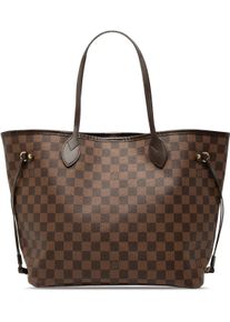 Louis Vuitton Shopper - Damier Ebene Neverfull MM - Gr. unisize - in Braun - f&uuml;r Damen