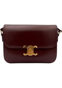 C&eacute;line Celine Crossbody Bags - Celine Medium Triomphe - Black - Gr. unisize - in Rot - f&uuml;r Damen