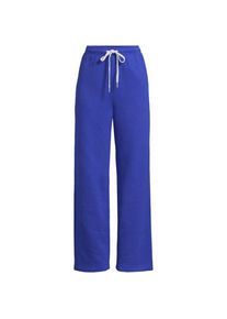 LANDS' END Jogginghose mit geradem Bein SERIOUS SWEATS, Damen,  Blau, Baumwoll-Mischung/Polyester-Mischung, by Lands' End