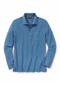 Walbusch Flammgarn-Polo Bicolor