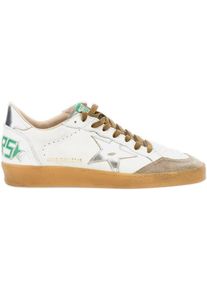 Golden Goose Deluxe Brand Golden Goose Low-Top Sneaker - Sneakers Whitebeigesilver - Gr. 43 (EU) - in Silber - f&uuml;r Damen