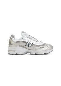New Balance Low-Top Sneaker - Layered Design Sneakers With Cushioned Sole And Lo - Gr. 7_5 - in Silber - f&uuml;r Damen