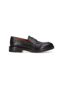 Alexander Hotto Loafer - Smooth Leather Penny Loafers With Stitched Apron F - Gr. 43,5 (EU) - in Schwarz - f&uuml;r Damen