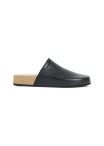 Balenciaga Loafer - Calf Leather Slippers With Embossed Logo - Gr. 41 (EU) - in Schwarz - f&uuml;r Damen