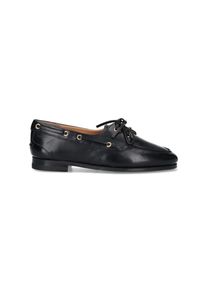 Bally Round Toe Slip-On Moccasins With Tonal Logo Detail - Gr. 41 (EU) - in Schwarz