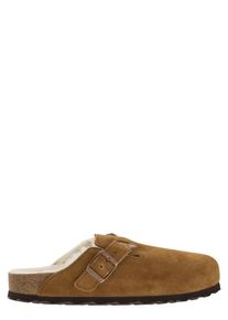 Birkenstock Loafer - Boston - Sabot With Fur Lining - Gr. 40 (EU) - in Braun - f&uuml;r Damen