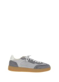 Axel Arigato Low-Top Sneaker - Leather And Suede Sneakers With Embossed Logo - Gr. 45 (EU) - in Grau - f&uuml;r Damen