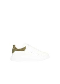 Alexander McQueen Low-Top Sneaker - Crocodile Oversized Sneakers - Gr. 48 - in Wei&szlig; - f&uuml;r Damen