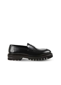 Salvatore Ferragamo Loafer - Brown Leather Moccasins With Slip-On Design - Gr. 11 - in Schwarz - f&uuml;r Damen