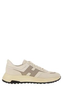 Hogan Low-Top Sneaker - Dynamic Urban Trainers With Oblique H Detail - Gr. 5 - in Beige - f&uuml;r Damen
