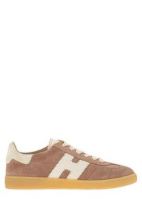 Hogan Low-Top Sneaker - Retro-Inspired Suede Sneakers With Nappa Leather A - Gr. 37,5 (EU) - in Rosa - f&uuml;r Damen