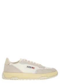 Autry Low-Top Sneaker - Wildpace - Fabric And Suede Trainers - Gr. 42 (EU) - in Beige - f&uuml;r Damen