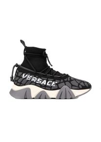 Versace Low-Top Sneaker - Squalo Drawstring Sneakers - Gr. 45 (EU) - in Schwarz - f&uuml;r Damen