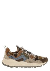 Flower Mountain Low-Top Sneaker - Yamano 3 - Suede And Wool Sneakers - Gr. 37 (EU) - in Grau - f&uuml;r Damen