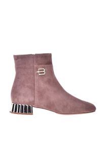 Baldinini Stiefel - STIEFELETTE Baldinini - Gr. 39 (EU) - in Taupe - f&uuml;r Damen