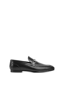Gucci Loafer - Jordaan Mocassin In Smooth Black Calf Leather - Gr. 9 - in Schwarz - f&uuml;r Damen