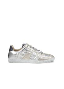 Maison Martin Margiela Maison Margiela Low-Top Sneaker - Replica Metallic Sneakers - Gr. 43 (EU) - in Silber - f&uuml;r Damen