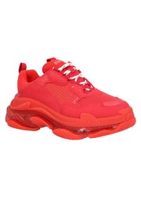 Balenciaga Low-Top Sneaker - Triple S Clear Sole Sneaker In Red - Gr. 44 (EU) - in Rot - f&uuml;r Damen