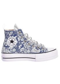 Converse Low-Top Sneaker - Platform Sneakers In Silver Light Blue - Gr. 42 (EU) - in Blau - f&uuml;r Damen