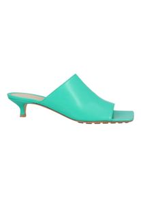 Bottega Veneta Slipper & Pantoletten - Stretch Mule Turquoise - Gr. 38,5 (EU) - in Gr&uuml;n - f&uuml;r Damen